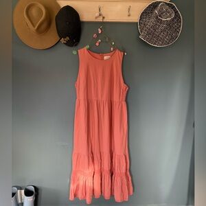 Target :: UNIVERSAL THREAD Coral midi Maxi Dress sz XXL